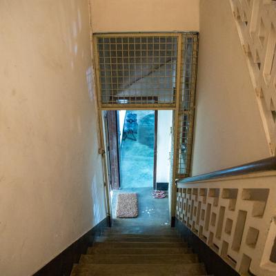 View From The Landing Of The Interior Staircase