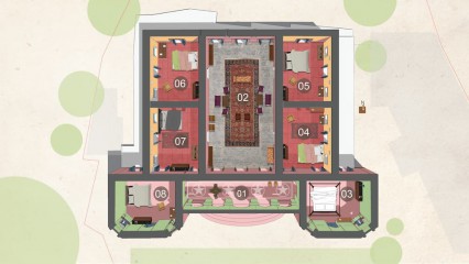 The house is transformed