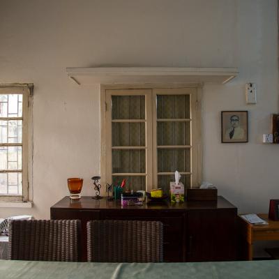 An Exterior Window Remained Untouched As It Became Part Of Interiors After Extension Of The Hosue