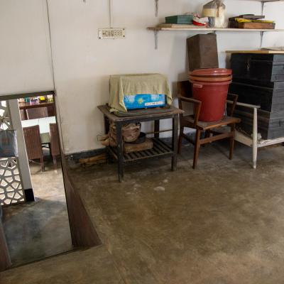 The Elevated Room At The Ground Floor Which Is On Top Of The Garage