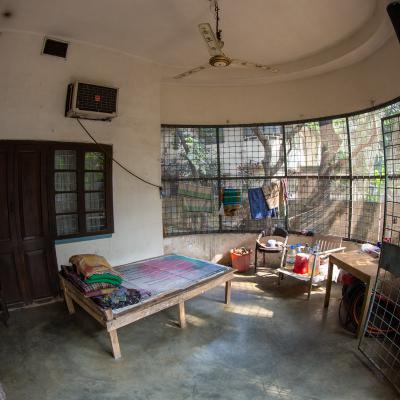 The Ground Floor Round Verandah At Current State As The Caretaker Lives Here