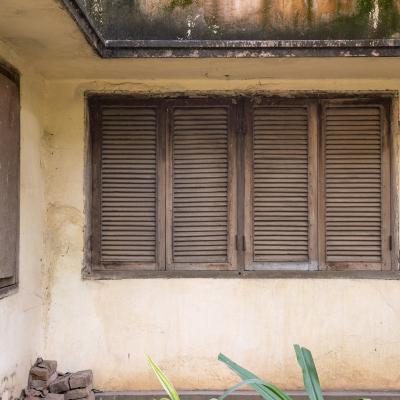Wooden Window Elevation