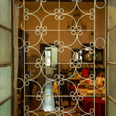 Wooden Window With Designed Grills2