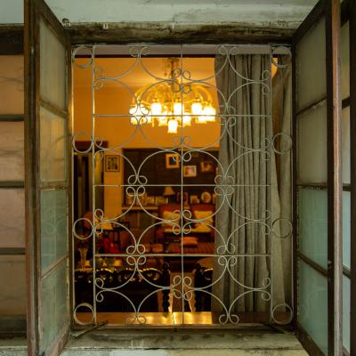 Wooden Window With Designed Grills3