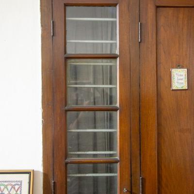 Window Adjacent To The Door