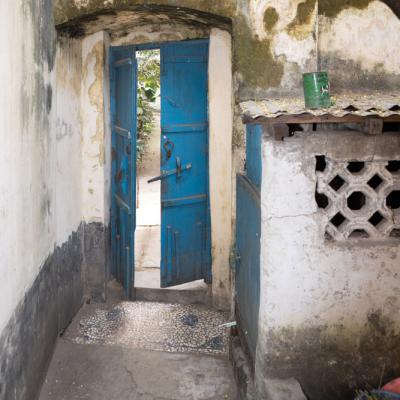 Access Through Wooden Door From Outdoor Complex2