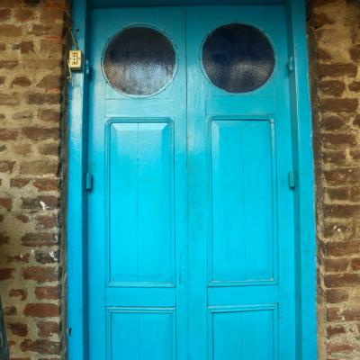 Northern Entry Door Made Of Wood And Glass2