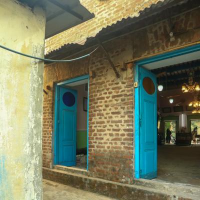 Northern Entry Door Made Of Wood And Glass