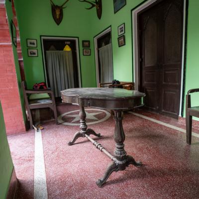This Table Was Specially Made To Play Cards