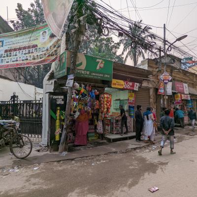 The Entry Gate With The Stores At Front1