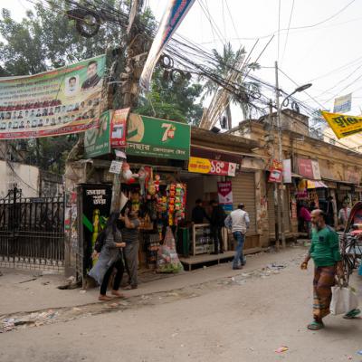 The Entry Gate With The Stores At Front