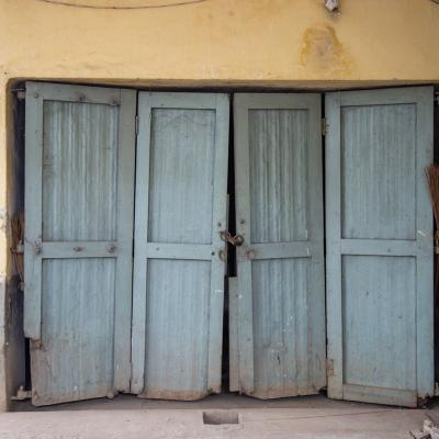 Wooden Folded Door For Garage