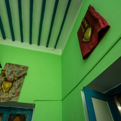 Covered Photograph Of The Respected Grandmother Of Shiblee Karim