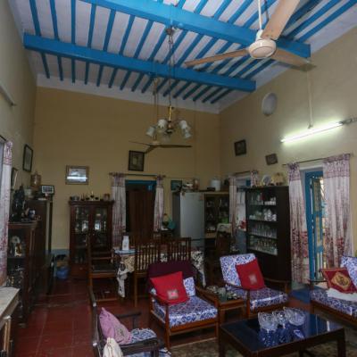 Special Roof Construction With Wooden Beam