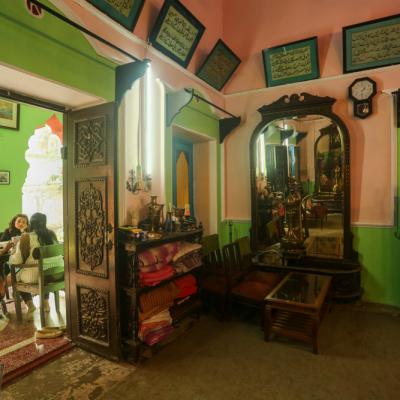 View Of The Verandah From The Central Hallroom
