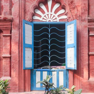 Bedroom Window At Haturiya House