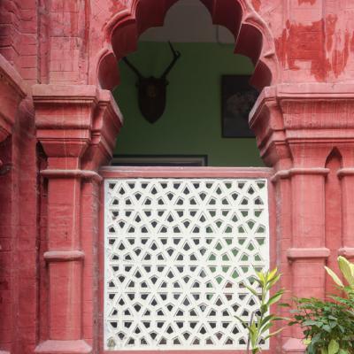 Screen At Front Verandah At Haturiya House