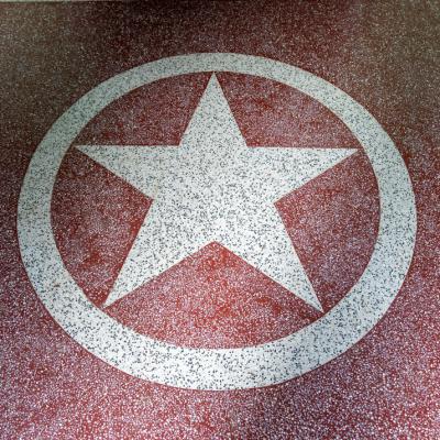 Special Design On The Floor Of The Front Verandah
