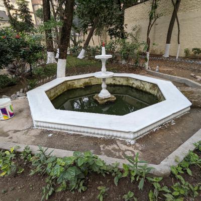 Fountain At The Lawn