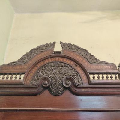 100 Year Old Wooden Almirah With Intricate Design