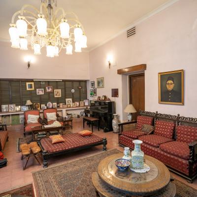 The Living Room Of The House Adorned With Old Furnitures3