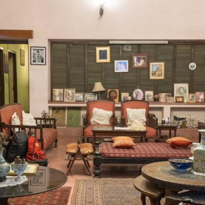 The Living Room Of The House Adorned With Old Furnitures1