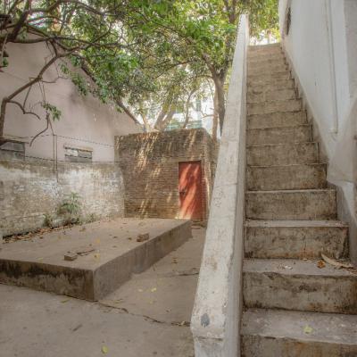 Stairway Towards The Roof