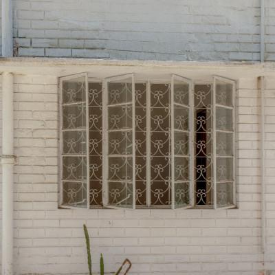 Double Swing Casement Windows At A Long Stretch