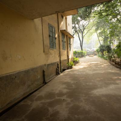 The Pathway From The Main Entrance Of The House